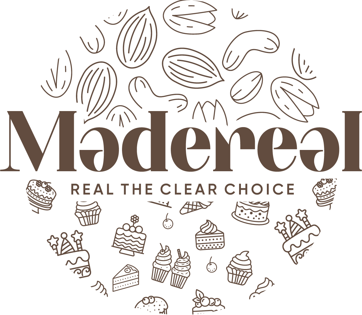 Madereal — Real the Clear Choice, bakery logo